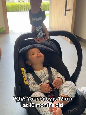 A post by @lisafiitt on TikTok caption: Hit a new PB with the baby carrier 😅💪🏼 #funny #gymhumor #fitness #motherhood #gymtok #fittok #babytok 