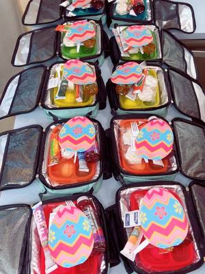 A post by @doughertydozen on TikTok caption: What did you have for lunch today? #DoughertyDozen #PackingLunches #MealPrep #Yum #BreakfastForLunch #LunchInspo #LunchIdeas 