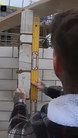 A post by @buildermanvlog on TikTok caption: #bricklayer #brick #viral #foryou #construction