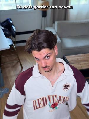 A post by @logfive on TikTok caption: y’a un mode d’emploi pour s’occuper d’un gosse ??