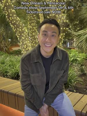 A post by @steveioe on TikTok caption: New Orleans, LA and Pensacola, FL! I’m coming to you September 5th & 6th for a comedy show! Presale is on sale now! Use code: MUFKR This will be the FINAL two cities for the run. See you all there MuFKRs 😄