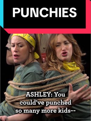 A post by @criticalrole on TikTok caption: I COULD HAVE PUNCHED SO MANY MORE 👊👊💥  Beauregard Lionett (@Marisha Ray641) and Yasha Nydoorin (@Smashley Johnson) reflect on their past choices as they find themselves suddenly captured in #WildemountWildlings Episode 2 - "Into the Wilde", now available on YouTube! ✨  @SamRiegel  @Aleks Le  #CriticalRole #Critrole #dnd #dungeonsanddragons #tabletop #roleplay #improv #themightynein #beauregardlionett #yashanydoorin #samriegel #ashleyjohnson #marisharay #brennanleemulligan #aleksle #libebarer #edenriegel #actualplay #summercamp #camping #punch #laugh #comedy #voiceactor #voiceacting #clips #clip #fyp 