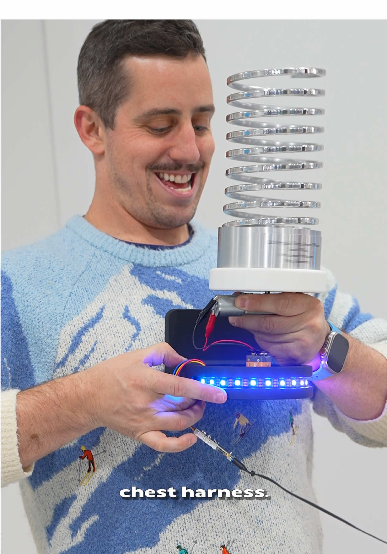 A post by @unnecessaryinventions on TikTok caption: The only way you’ll ever see the final version of this invention is if I win @The Webby Awards - vote for me today! #unnecessaryinventions 