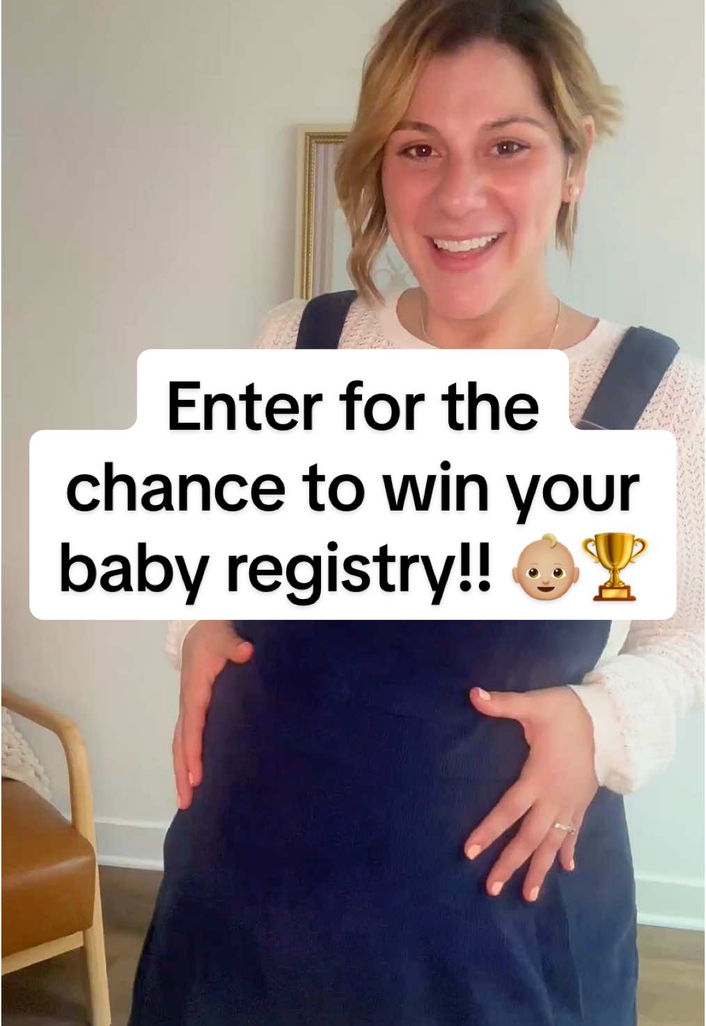 A post by @jaxwritessongs on TikTok caption: Enter for a chance to win your full baby registry up to $10,000!! Use this sound to share your baby story 🤰👶🏼   🎵 Link in my bio for details on how to enter and official rules. Sweepstakes ends 5/15/25. Open to U.S. residents ages 18+ with a current Babies“R”Us at Kohl’s registry. Restrictions apply. Not sponsored or endorsed by TikTok. No purchase necessary.  #KohlsxBabiesRUs #sponsored @Babies”R”Us @Kohl’s 