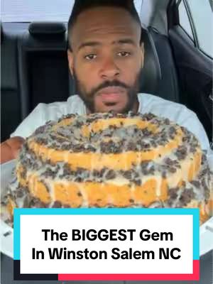 A post by @mr.chimetime on TikTok caption: The BIGGEST GEM‼️ In Winston Salem NC🤯🔥@NataBelles Desserts .. #ncfoodie #foodreview #foodcritic #winstonsalemnc #greensboronc #triadnc 