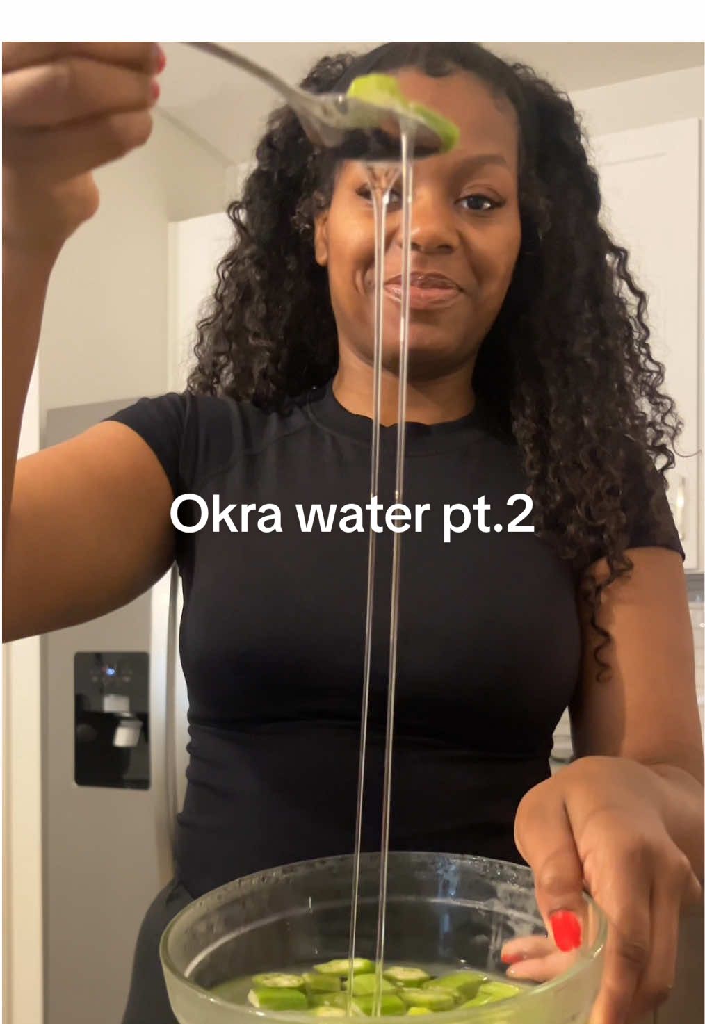 A post by @chloeuniqueee on TikTok caption: Definitely worth using every day can be used on your hair!! #chloeuniqueee #nutritionist #okrawater 