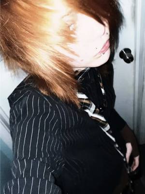 A post by @2scared2fall on TikTok caption: Ur gf wants to b my gf ;P ••• #emo #myspace #foryoupage #fyp #viral #emoboy #early2000s #emohaircut #foryoupageofficiall #foryou #emohair #rawr 
