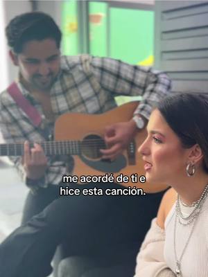 A post by @mariabolio on TikTok caption: me acordé de ti e hice esta canción 💖 mi Más Que Amigos 🥹🫶  #MQA #mariabolio 