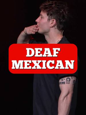 A post by @matt_rife on TikTok caption: I’m the Papi now 😏😂😂🧏🏻‍♀️ #comedy #standup #standupcomedy #funny #mattrife #crowdwork #roast #deaf #mexican 