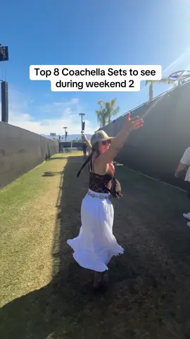 A post by @jayandmackfilms on TikTok caption: Coachella Weekend 2 Must Sees! @coachella @Goldenvoice #coachella2025 @Green Day @ladygaga @Benson @BOOZEY @T-Pain @Post Malone @Charli XCX 