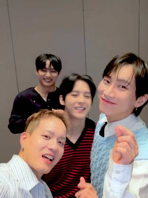 A post by @btob.company on TikTok caption: Everybody look to the... 😁🤨🤔 #비투비 #BTOB  #서은광 #SEOEUNKWANG #이민혁 #LEEMINHYUK #임현식 #LIMHYUNSIK #프니엘 #PENIEL 