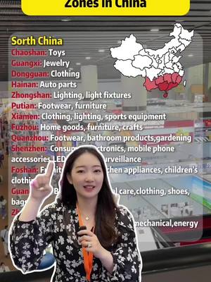A post by @tina.chinabusiness on TikTok caption: 4 Major Manufacturing Zones in China You Must Know! #china #factory #chinafactory #cantonfair #canton #factoryinchina #manufacturing #chinasupplier #chinamanufacturer #sourcingagent #madeinchina #business #businesstips #ecommercetips #sourcing #tinasourcing #supplier #luxury #wholesale #fyp #luxurylife #luxuryevents 