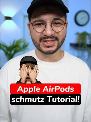A post by @tiktoktechnik on TikTok caption: 🧟 Schmutzige AirPods wieder sauber machen! So funktioniert’s. Damit machst du deine dreckigen AirPods wieder sauber! #airpods #reinigen 