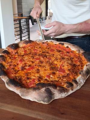 A post by @flakeysalt on TikTok caption: Pizza in a home oven is easy #fyp #chef 