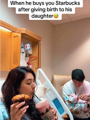 A post by @anxietycouple on TikTok caption: It’s like a reward😅 #CoupleGoals #pregnancy #couplecomedy #viral #couple 
