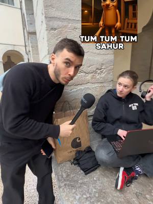 A post by @gabinouvilla on TikTok caption: bombardino crocodilo Lirili Larila Frullì Frullà Tralalero Tralala La vaca saturno saturnita U din din dun tum tum tum sahur Chimpanzini bananini boneca ambalabu Bombombini Gusini Capuchino Assassino #defi #videodrole 