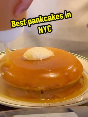 A post by @jazmin_c3 on TikTok caption: 📍Golden Diner in NYC 🥞 #pancakes 