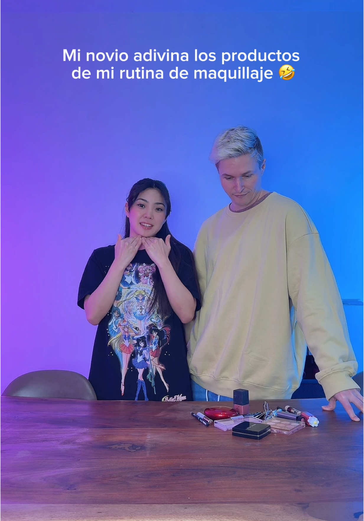 A post by @skyandtami on TikTok caption: Que puntuación le ponemos? 😂
