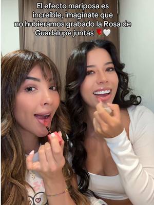 A post by @surysadai on TikTok caption: Las cosas pasan por algo ❤️🤍 gracias a La rosa de Guadalupe 🌹✨ @Frida Urbina #friends #bestfriend #actrices 