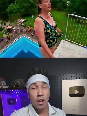 A post by @hudsouza on TikTok caption: This Brave Mom Almost Fell… Then Stunned the Crowd! 💪😱 #mom #mother #interestingfacts