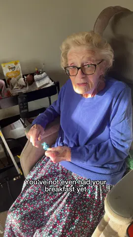 A post by @jessandnorma on TikTok caption: She loves her sweets 🤣