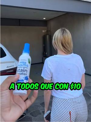 A post by @kristennmedinaa on TikTok caption: El MEJOR quita manchas que existe 😳😳😳  #missmouthsmessyeater #stainremover #manchasenropa 