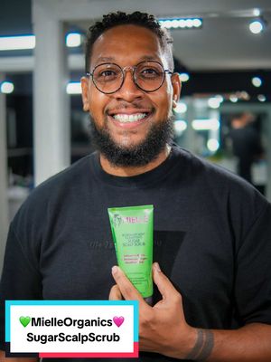 A post by @krewkutz_ on TikTok caption: Moisture? Locked in. ✅ Scalp? Tingling. ✅ Breakage? We not doing that. 🙅🏽‍♂️ … The Rosemary Mint Strengthening Collection got every thing your hair needs to thrive.. Nothing beats products that make your scalp feel alive and your strands feel loved!! 😮‍💨🥰 And did you hear they received the certified seal from the @skinhealthalliance? 💁🏽‍♀️ When it’s this good and backed by experts—you already know it’s a win win.  … #mielleorganics #miellepartner #ad #RosemaryMintGlow #StimulateAndSlay #ScalpCare 🫶🏼