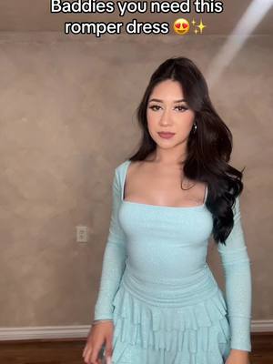 A post by @shopggboutiquee on TikTok caption: This color is everything 😍😍 #baddieboutique #sexyoutfits #romperdress #concertoutfits 