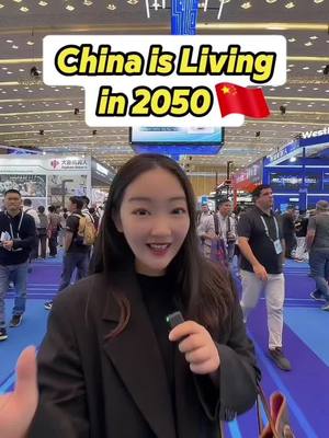 A post by @tina.chinabusiness on TikTok caption: China is Living in 2050! Welcome to China!!  #china #factory #sourcing #chinafactory #sourcingtips #tiktok #chinamanufacturing #chinalife #manufacturing #chinashopping #fyp #sharing #madeinchina #business #businesstips #technology #future #travelchina #luxury #wholesale #cantonfair #luxuryevents 