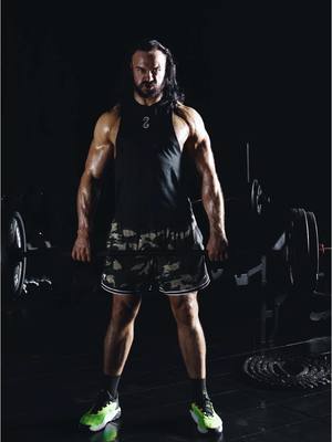 A post by @therock on TikTok caption: NEW @ProjectRock training collection drops NOW 🔥👟  YOU vs YOU.  Once we understand and embrace the concept, it becomes very powerful — it creates space for us to block out all the bullshit noise and concentrate on the one thing that is truly your greatest influence—  YOU.  Shout to my guy #drewmcintyre for leading our new Project Rock campaign. I’m a big supporter of Drew and grateful for all the value he brings to the @WWE, in and out of the ring.  F’n beast of a man 🤣💪🏾 Enjoy the gear!  #ProjectRock  #YouAgainstYou  AVAILABLE NOW 