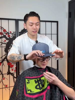 A post by @nguyensteadycutting on TikTok caption: Looking clean my boy! He got the middle part for his haircut transformation. He definitely got older with this one 🔥 LINK IN BIO TO SET AN APPOINTMENT ‼️ _______________________________________ ##richmondvabarber##richmondva##vabarber##rvabarber##barber##fade##haircut##richmondbarber#nguyensteadycutting #middlepart 