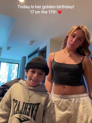 A post by @citygirlgonemom on TikTok caption: Help me wish sissy gorgeous a happy birthday ❤️💖 #goldenbirthday 