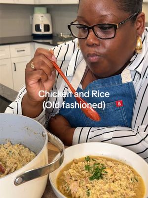 A post by @its_sogood on TikTok caption: Chicken and Rice.  Flavor B&mbs: @Call Me Candace TV  #fyp #chickenrecipe #EasyRecipe #tiktokfood  @Campbell’s Soup 