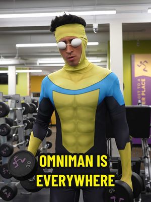 A post by @itskingchris on TikTok caption: Omniman is everywhere… #invincible #omniman 