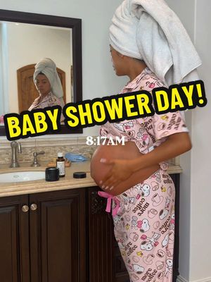 A post by @lianev on TikTok caption: Baby shower day! ✨ How my day went before the party! 🥳🩵 Venue : Avanti Banquet  