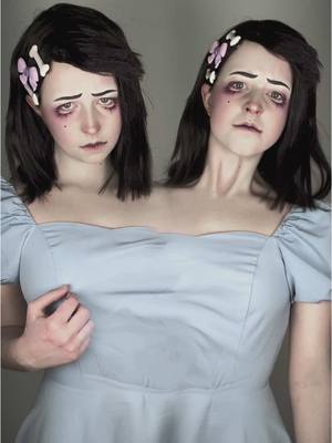 A post by @endomarf on TikTok caption: Clara and Mia #cosplay #franbow #franbowcosplay #makeup 