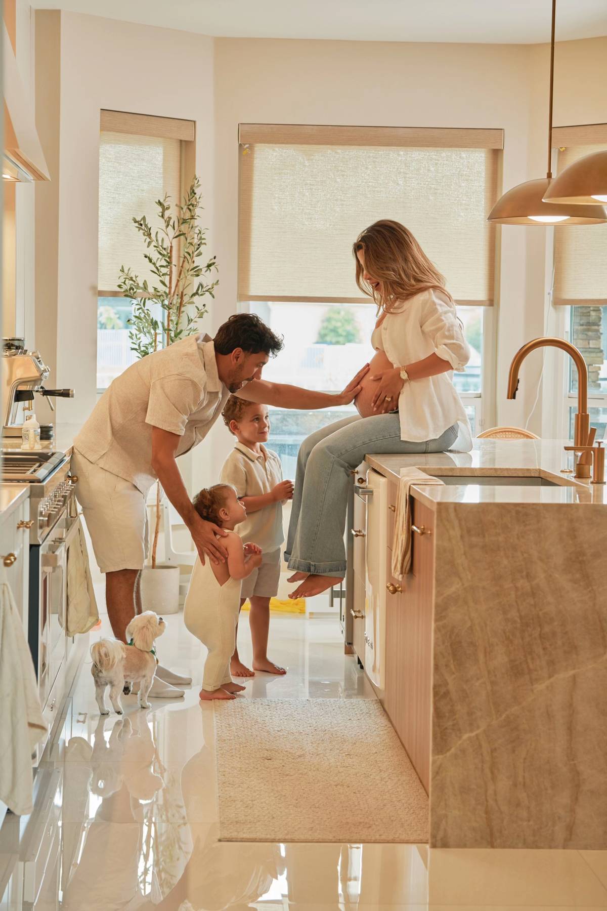 A post by @growwithjo on TikTok caption: never been one for “maternity photos” but these I’ll forever cherish 🥹