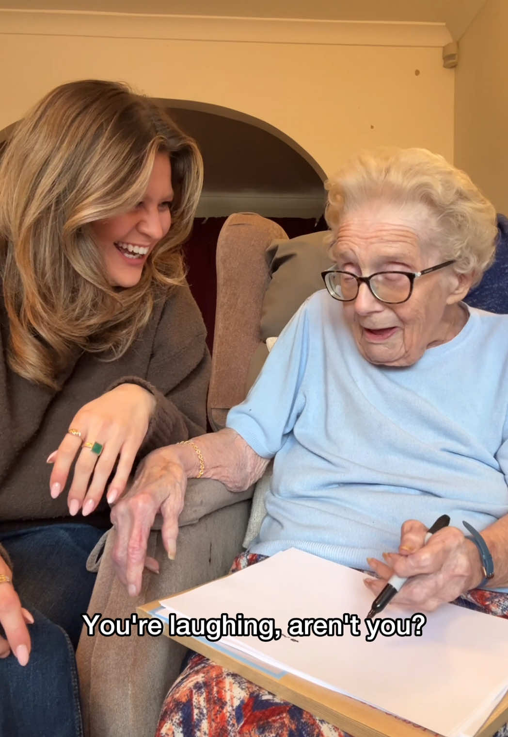 A post by @jessandnorma on TikTok caption: An exciting update 🥹 