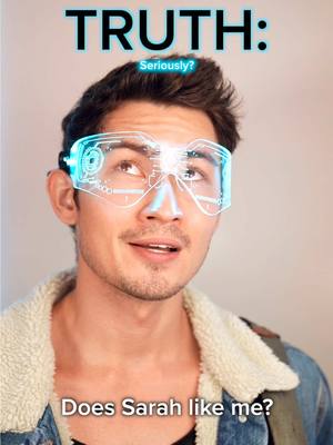 A post by @ianboggs on TikTok caption: POV: You wake up with a mysterious pair of glasses…