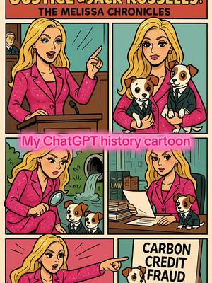 A post by @melissaksims on TikTok caption: #jrt #chatgpt #fypシ゚viral #puddinjack #jackrussell #lovergirl #lawyer #lawyersoftiktok #environmentallawyers #masstort 