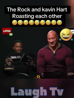 A post by @tasty_bite818 on TikTok caption: #kevinhart #therock #roasting #comedy #fyp #viral #funny #laugh 