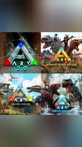 A post by @xtercerox on TikTok caption: ES UNA DICHA PODER JUGARLOS TODOS ❤️‍🩹 #xTERCEROx  #arksurvivalevolved  #arkmobile  #arkultimatesurvivoreddition 