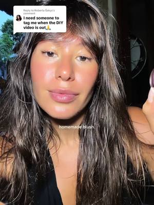 A post by @victoria__benitez on TikTok caption: Replying to @Roberta Šakys Ingredients: 	•	1 tsp beetroot powder (natural pigment) 	•	1 tsp beeswax pellets 	•	1 tbsp jojoba oil 	•	1/2 tsp vitamin E oil 	•	1 tsp coconut oil Instructions: 	1.	In a double boiler or heat-safe bowl over simmering water, melt the beeswax and coconut oil together. 	2.	Stir in the jojoba oil and vitamin E oil until well combined. 	3.	Remove from heat and quickly whisk in the beetroot powder until smooth. 	4.	Pour into a small tin or jar and let it cool/harden. Try it out and watch your cheeks gloww! #CleanBeauty #DIYBlush #NaturalMakeup #SkincareFromScratch #BeetrootBlush