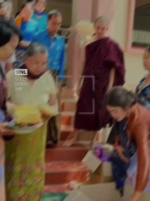 A post by @cherry2cherry on TikTok caption: #နှစ်ဆန်းတစ်ရက်နေ့ ​ကုသိုလ်ပြုခဲ့တာလေး#ဘုရားတရားသံဃာ #နှစ်သစ်မှာပျော်ရွှင်ကြပါစေ😘 