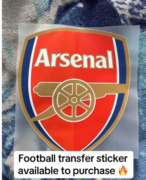 A post by @jaykezreaction on TikTok caption: #arsenal #liverpool #mancity #manchesterunited #chelsea #stickers #fyp #trend #viral #football #purchase #order 
