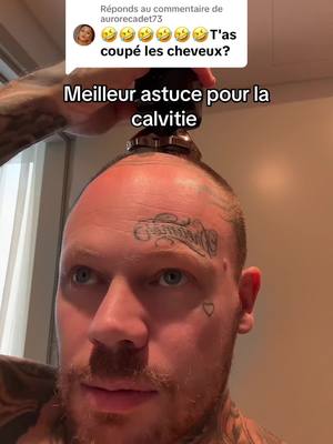 A post by @thewalkinkdead on TikTok caption: Réponse à @aurorecadet73  j’ai des cheveux sans cheveux 😅😂 #c#cheveux