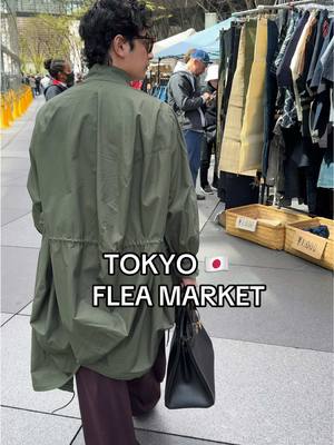 A post by @arvinolano on TikTok caption: The Oedo Antique Market in Chiyoda happens on the first and third Sundays of each month so plan accordingly! #midcenturydesign #antiques #fleamarket 