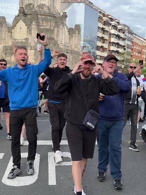 A post by @tntsportsfootball on TikTok caption: POV: Follow Ally McCoist to Spain to watch and commentate on his beloved Rangers in the Europa League ✈️🎙️🏴󠁧󠁢󠁳󠁣󠁴󠁿 #football #rangers #pov