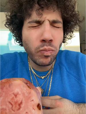 A post by @itsbennyblanco on TikTok caption: pink pineapple