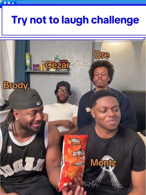 A post by @thevisionfamshow on TikTok caption: 😂😂😂 holding in the laughs was like yamming spicey food man! @Doritos holla at us! #fyp #foryoupagе #foryou #UK #london #challenge 